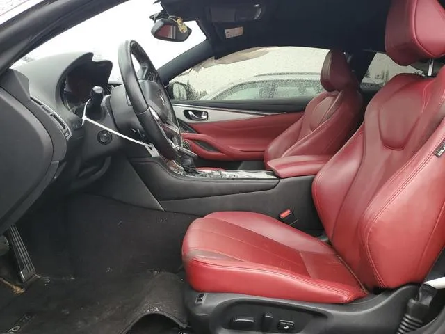 JN1FV7ELXKM440426 2019 2019 Infiniti Q60- Red Sport 400 7