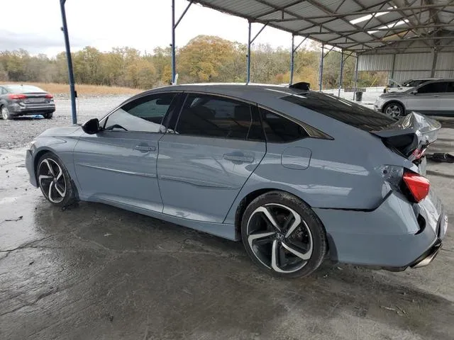 1HGCV1F32NA084038 2022 2022 Honda Accord- Sport 2