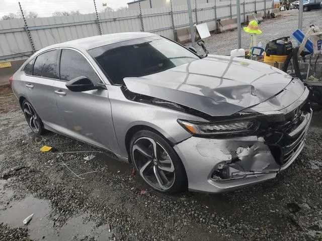 1HGCV1F35MA123428 2021 2021 Honda Accord- Sport 4