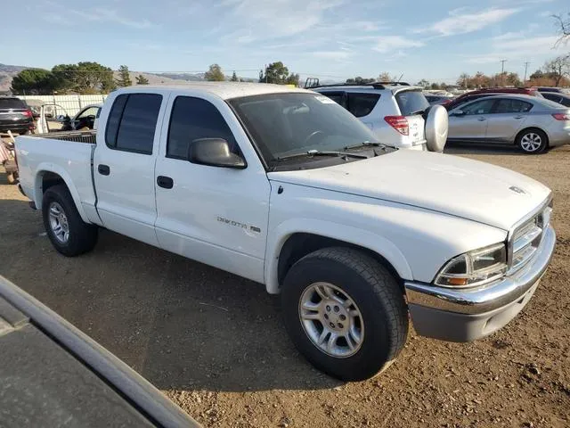 1B7HL48NX2S560486 2002 2002 Dodge Dakota- Quad Slt 4