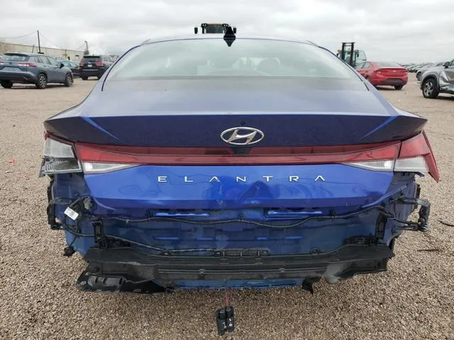 KMHLM4AGXPU497075 2023 2023 Hyundai Elantra- Sel 6