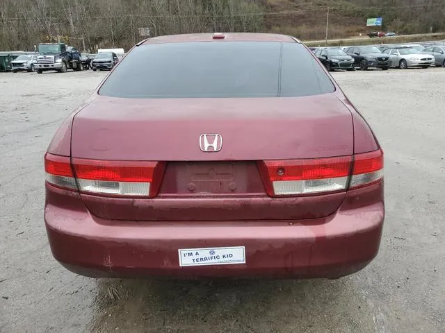 1HGCM66584A101666 2004 2004 Honda Accord- EX 6