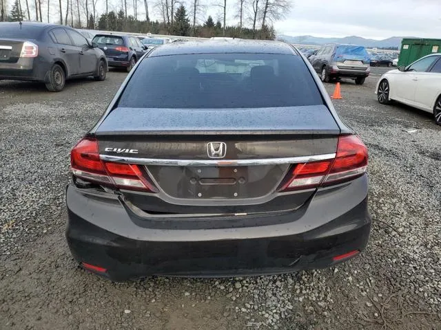 19XFB2F57DE223023 2013 2013 Honda Civic- LX 6