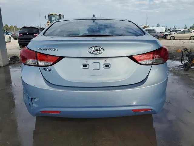 KMHDH4AE2CU232538 2012 2012 Hyundai Elantra- Gls 6