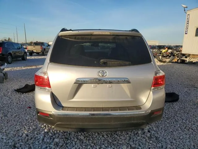 5TDZK3EH1CS077074 2012 2012 Toyota Highlander- Base 6