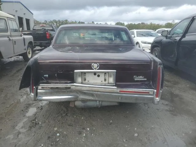 1G6CD53B4P4270298 1993 1993 Cadillac Deville 6