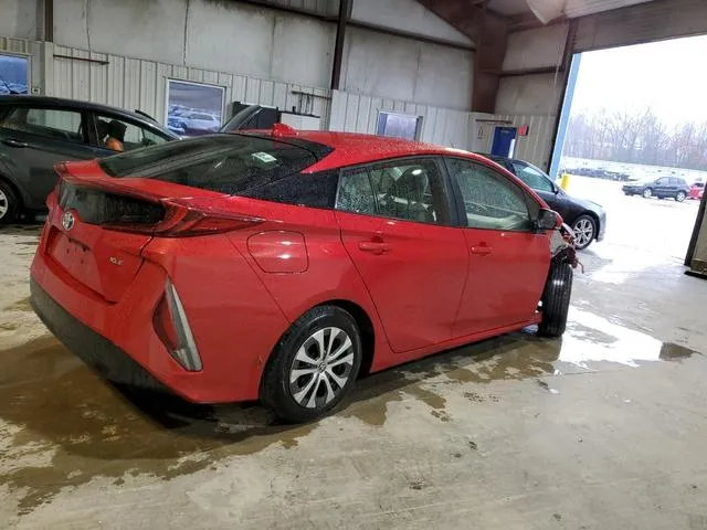 JTDKAMFP1M3189506 2021 2021 Toyota Prius- LE 3