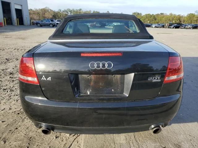 WAUDF48H27K017234 2007 2007 Audi A4- 2-0T Cabriolet Quattro 6