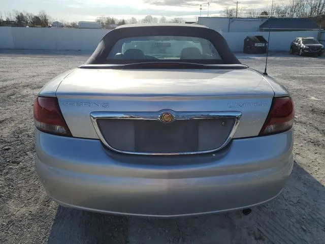 1C3EL65T93N500074 2003 2003 Chrysler Sebring- Limited 6