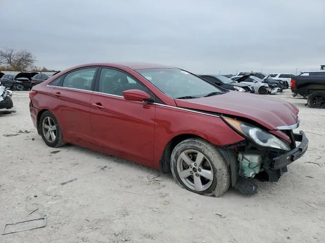 5NPEB4AC5DH507310 2013 2013 Hyundai Sonata- Gls 4