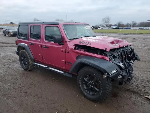 1C4HJXDN9MW846323 2021 2021 Jeep Wrangler- Sport 4