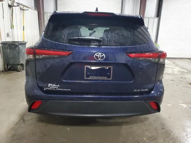 5TDHZRBHXMS532388 2021 2021 Toyota Highlander- Xle 6