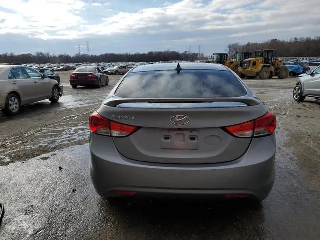 KMHDH4AE2BU097799 2011 2011 Hyundai Elantra- Gls 6