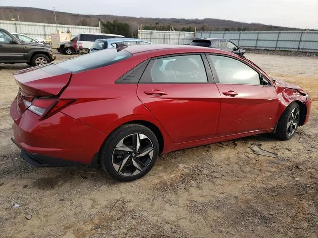 KMHLS4AG7PU413154 2023 2023 Hyundai Elantra- Sel 3