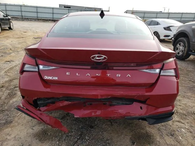 KMHLS4AG7PU413154 2023 2023 Hyundai Elantra- Sel 6