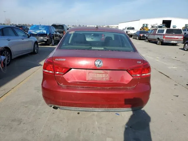 1VWAT7A31FC008657 2015 2015 Volkswagen Passat- S 6