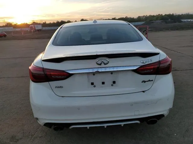 JN1EV7AR4LM256106 2020 2020 Infiniti Q50- Pure 6