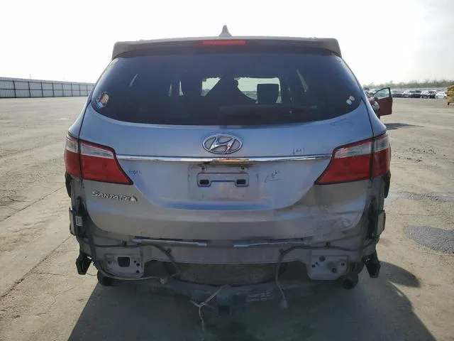 KM8SN4HF6FU112034 2015 2015 Hyundai Santa Fe- Gls 6