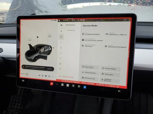 5YJ3E1EAXPF496331 2023 2023 Tesla MODEL 3 9