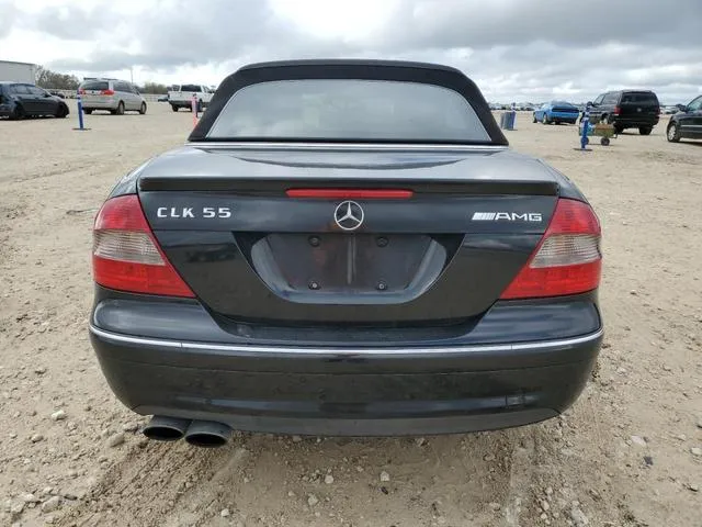 WDBTK76G46T058400 2006 2006 Mercedes-Benz CLK-Class- 55 Amg 6