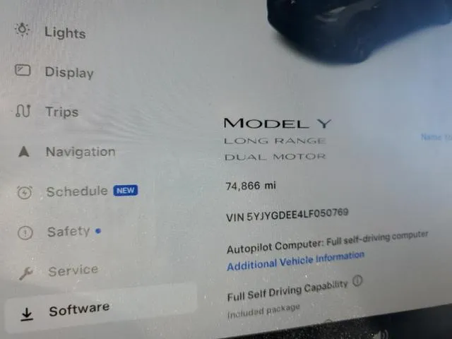 5YJYGDEE4LF050769 2020 2020 Tesla MODEL Y 9