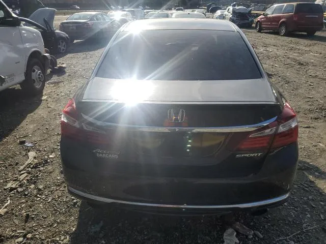 1HGCR2F65GA043121 2016 2016 Honda Accord- Sport 6