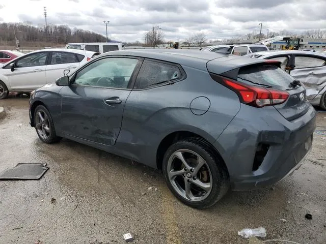 KMHTG6AF4KU011847 2019 2019 Hyundai Veloster- Base 2