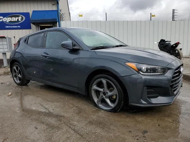 KMHTG6AF4KU011847 2019 2019 Hyundai Veloster- Base 4