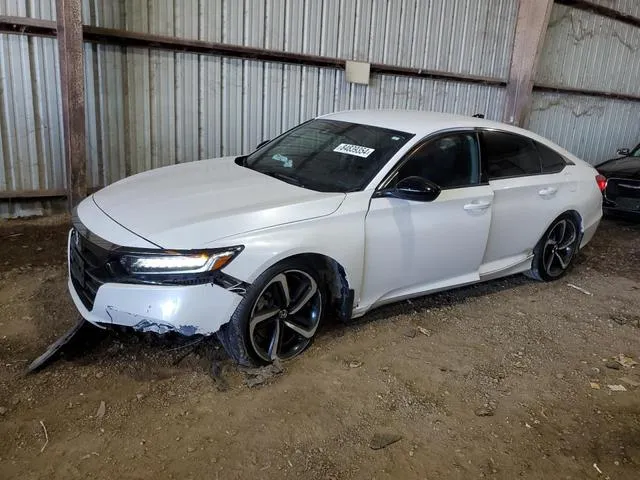 1HGCV1F34NA075616 2022 2022 Honda Accord- Sport 1