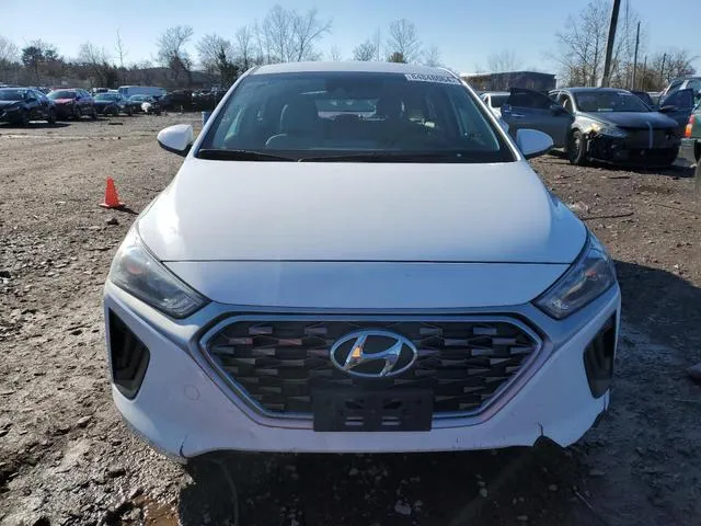 KMHC65LC9MU249261 2021 2021 Hyundai Ioniq- Blue 5