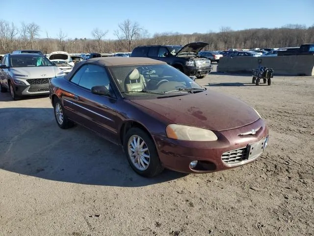 1C3EL55U21N706854 2001 2001 Chrysler Sebring- Lxi 4