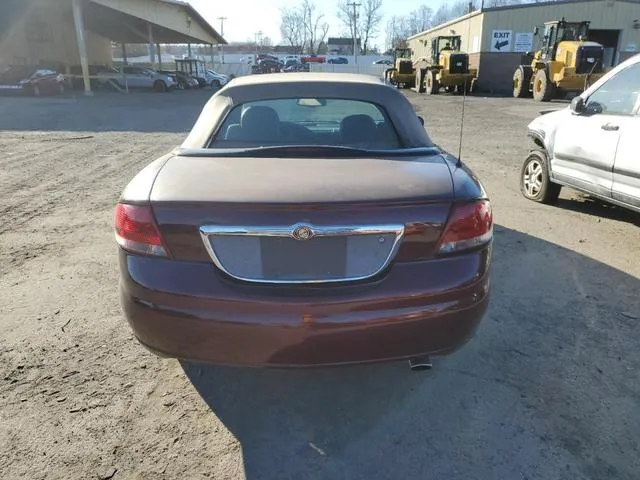 1C3EL55U21N706854 2001 2001 Chrysler Sebring- Lxi 6