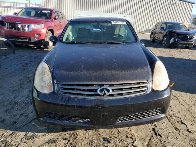 JNKCV51EX5M219973 2005 2005 Infiniti G35 5