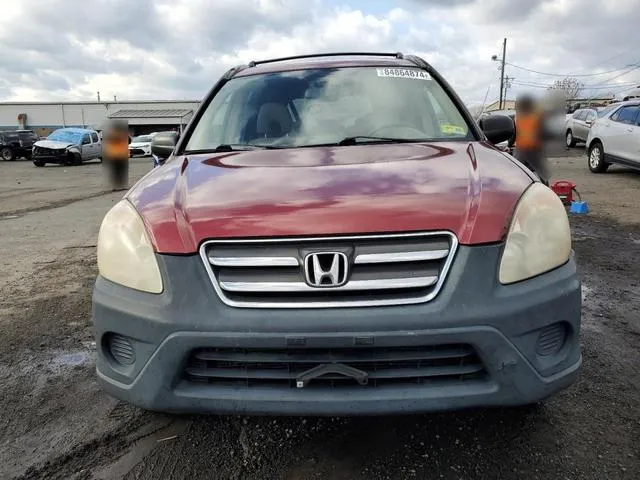 JHLRD68565C009793 2005 2005 Honda CR-V- LX 5