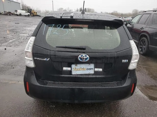 JTDZN3EU0EJ009997 2014 2014 Toyota Prius 6