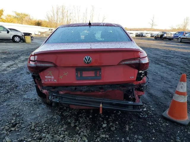 3VW7M7BUXNM019135 2022 2022 Volkswagen Jetta- SE 6