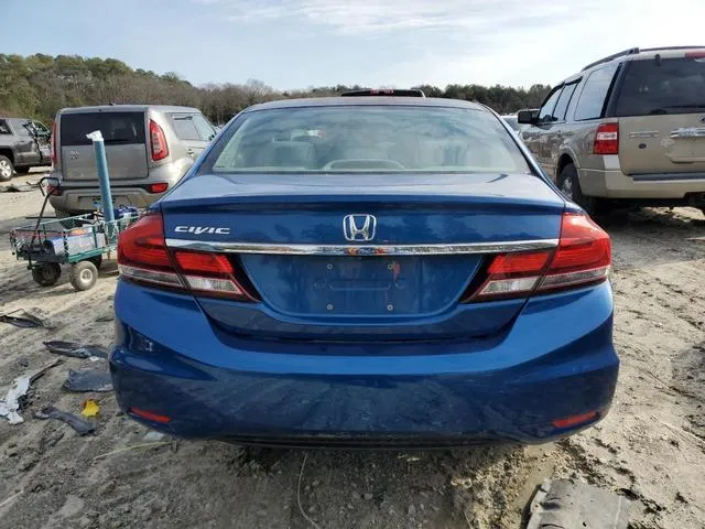 19XFB2F52DE229845 2013 2013 Honda Civic- LX 6