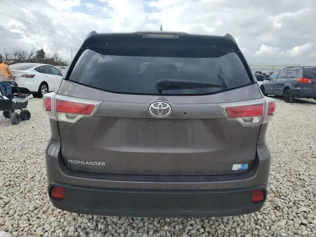 5TDZKRFH2GS157149 2016 2016 Toyota Highlander- LE 6