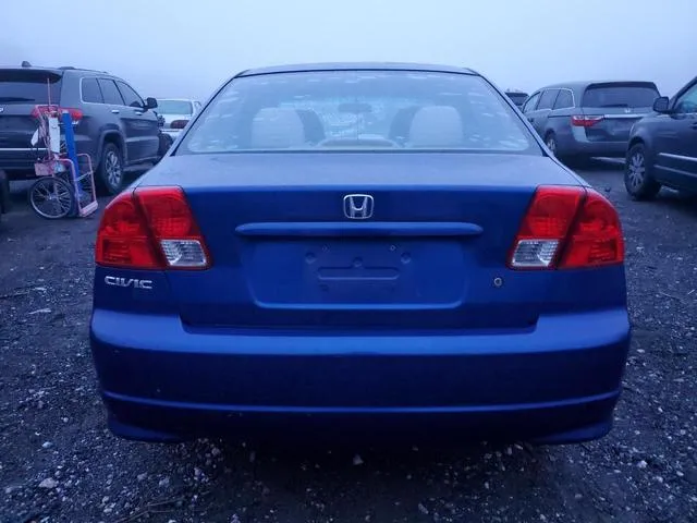 1HGES16365L019179 2005 2005 Honda Civic- Dx Vp 6