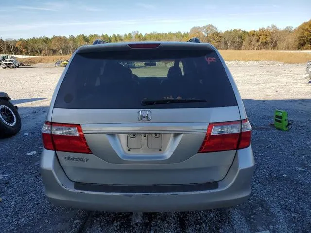 5FNRL38676B450148 2006 2006 Honda Odyssey- Exl 6