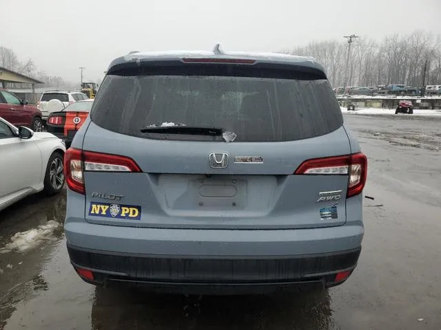 5FNYF6H28NB071918 2022 2022 Honda Pilot- SE 6