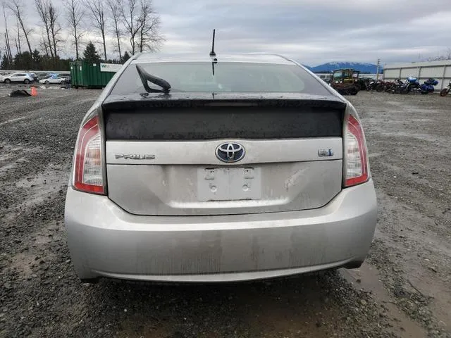 JTDKN3DU4C1540510 2012 2012 Toyota Prius 6