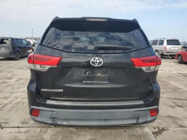 5TDZARFH7KS047094 2019 2019 Toyota Highlander- LE 6