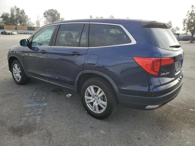 5FNYF5H19JB001596 2018 2018 Honda Pilot- LX 2