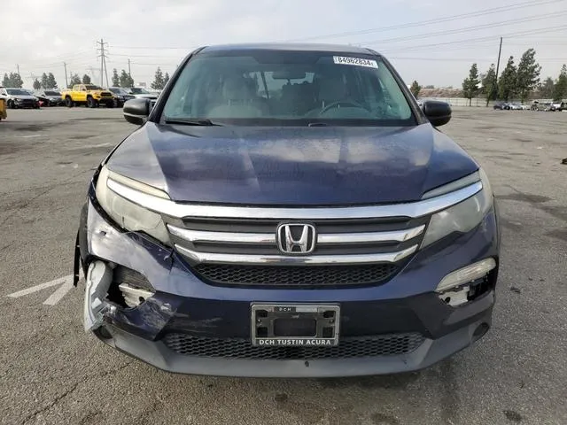 5FNYF5H19JB001596 2018 2018 Honda Pilot- LX 5