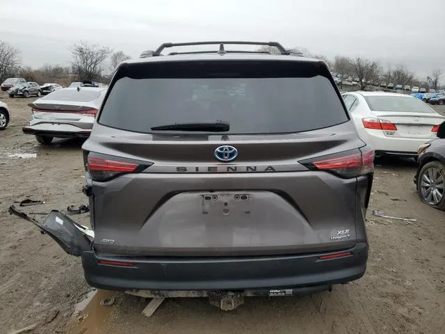 5TDJSKFC9MS022240 2021 2021 Toyota Sienna- Xle 6