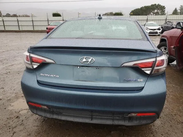 KMHE24L18GA029094 2016 2016 Hyundai Sonata- Hybrid 6