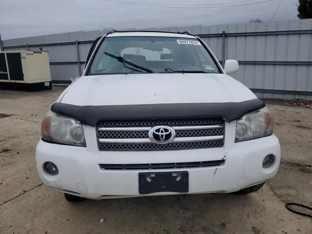 JTEGW21A970019300 2007 2007 Toyota Highlander- Hybrid 5