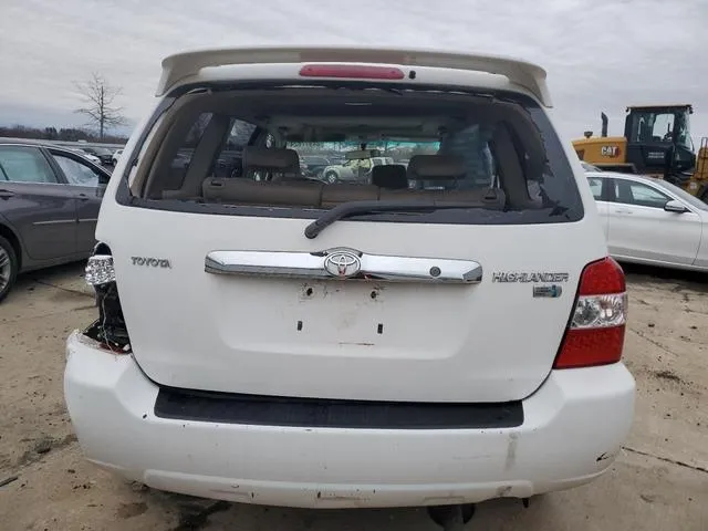 JTEGW21A970019300 2007 2007 Toyota Highlander- Hybrid 6