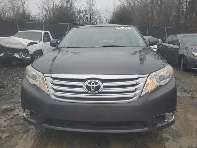 4T1BK3DB9BU424817 2011 2011 Toyota Avalon- Base 5